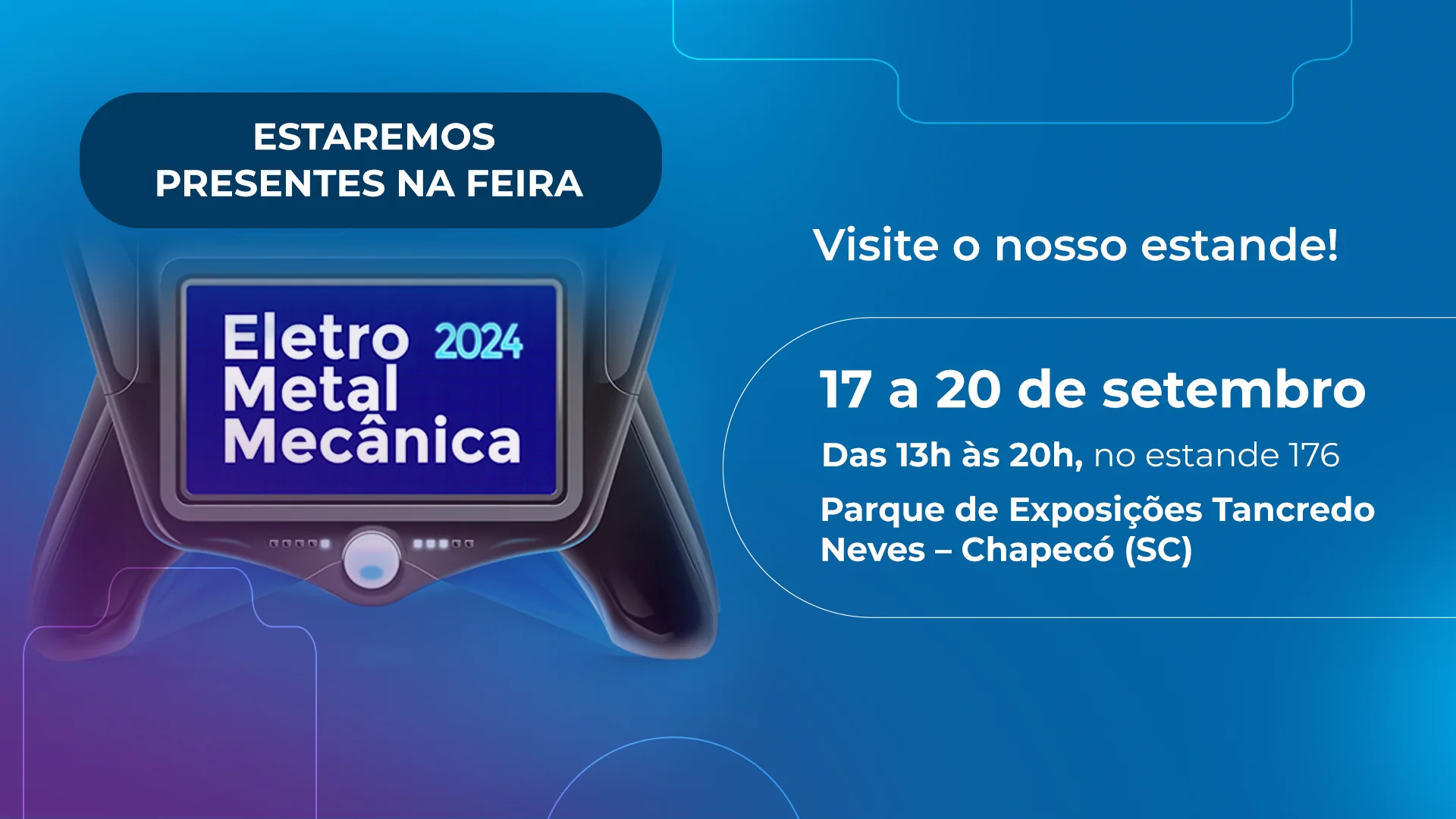 SKA é presença confirmada na Feira Eletrometalmecânica 2024 