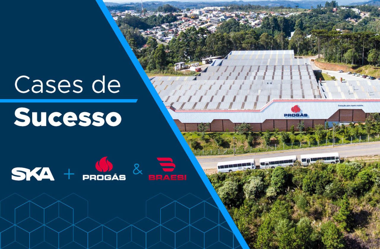 Progás e Braesi eleva disponibilidade de máquinas em 20,4% com solução MES SYNECO da SKA 